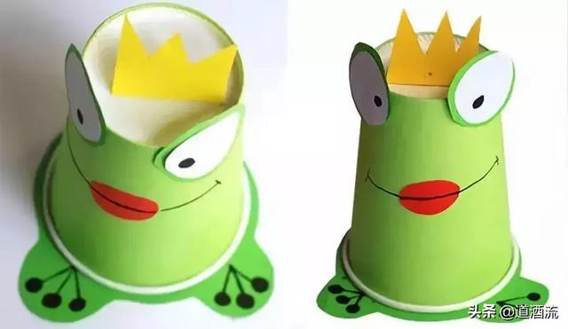 怎么用纸杯做手工，被幼师完爆的一次性纸杯手工