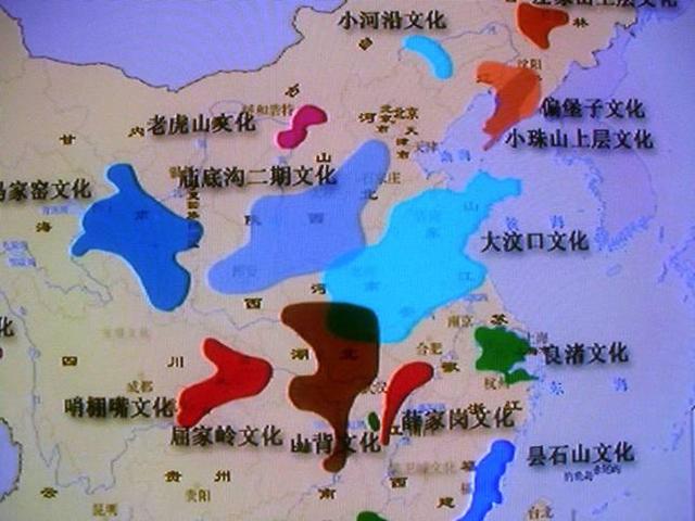 龙山文化发源地,从地图来看中国新石器时代文化遗址的分布