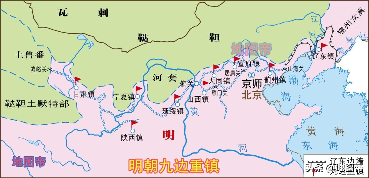 张家口地图高清版(张家口市区十三县地图)