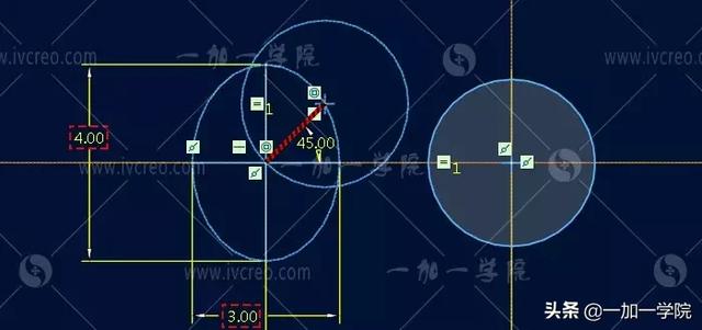 creo尺寸阵列怎么用，creo阵列表怎么用（Proe/Creo大小间隔阵列-一加一学院）