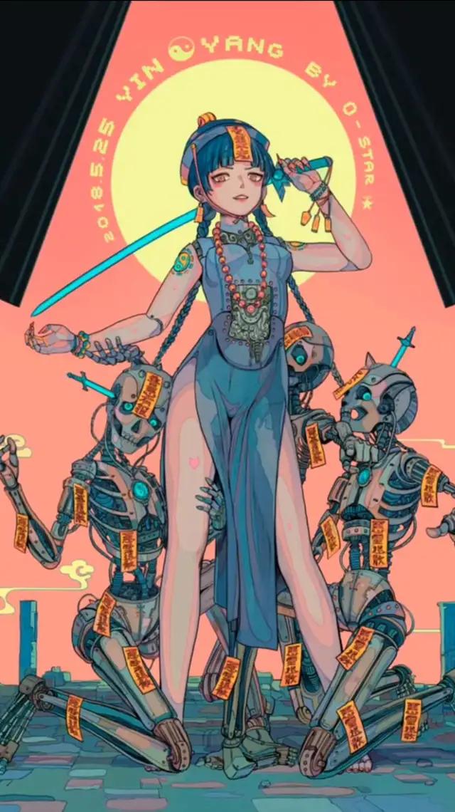 见过可爱的僵尸没有,僵尸才没有这么可爱(手机壁纸《僵尸系列》暗黑