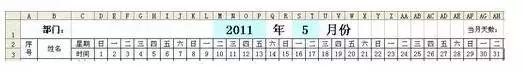 个人考勤表怎么做,自己做考勤表怎么做(怎么用Excel制作考勤表) 个人考勤表怎么做,自己做考勤表怎么做(怎么用Excel制作考勤表)