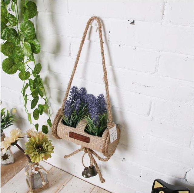 手工麻绳做家居用品，几根麻绳就能造个凳子
