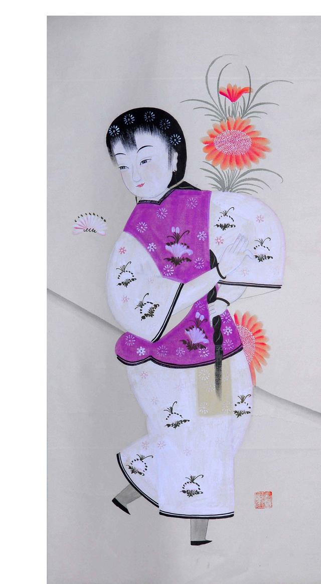 扑灰年画，扑灰年画图片（中国一绝《扑灰年画》汉族传统民间艺术）