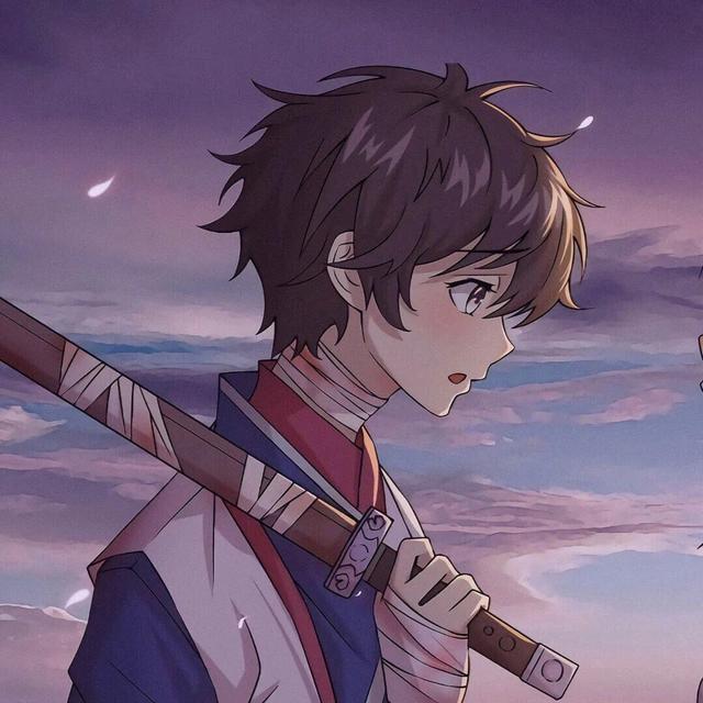 手绘情头，微信头像，唯美手绘情头（好看的手绘情侣头像）