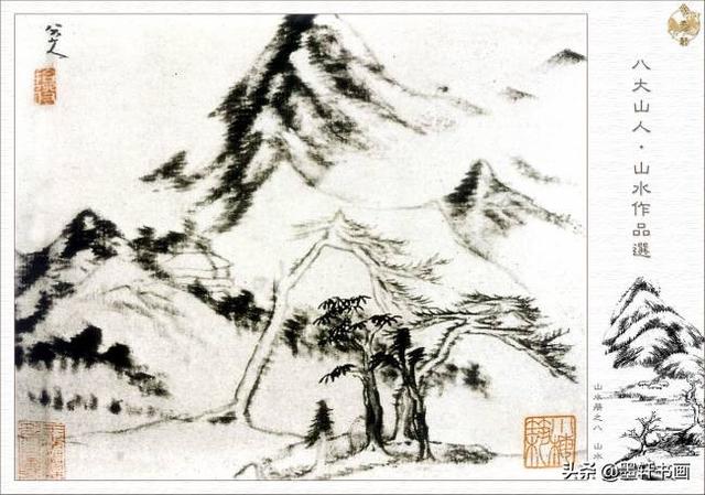 朱耷代表作品有哪些，朱耷著名作品（八大山人朱耷·花鸟作品精選）