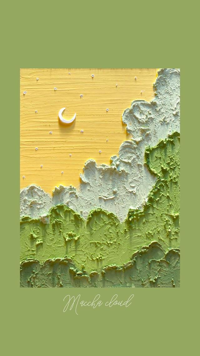 油画棒图片绘画作品，一组油画棒作品（绝美的油画棒手绘壁纸<二>）