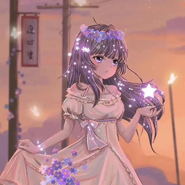 动漫情头画师：E.Pcat，画师头像动漫微信（一些超美的动漫情侣头像）