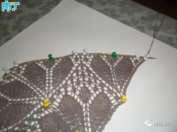 披肩的织法，披肩钩针编织花样图解（超越志田之美的手工棒针编织披肩教程图解）