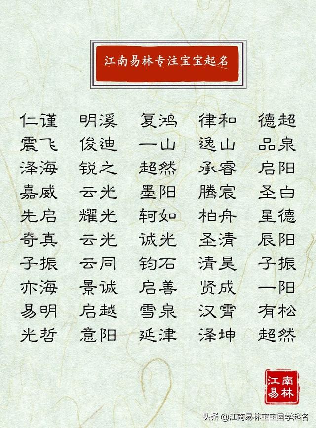 俊字取名男孩名字大全，带俊字的男孩名字寓意（300个诗词里青春飞扬的名字）