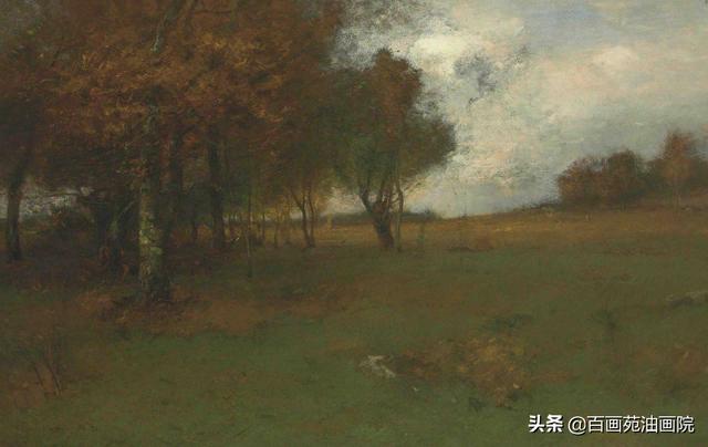 怎样画晴朗的天空，晴朗的天空怎么画简笔（油画风景写生——阴天怎么画）