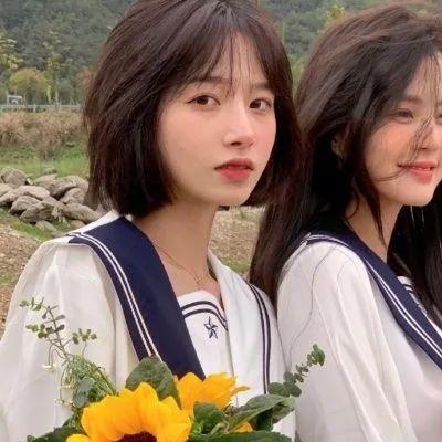 好看闺头♡，微信头像，好看闺头♡（一组超好看的闺蜜头像集）