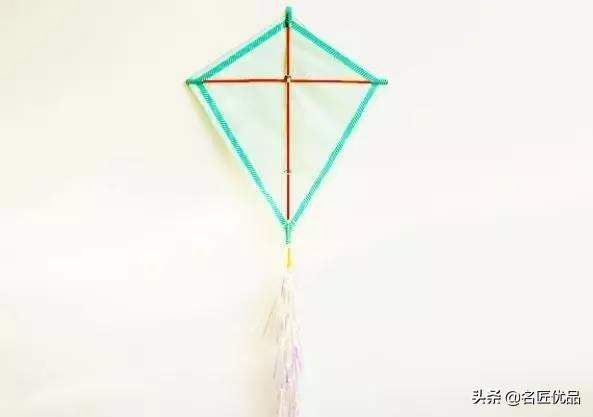 风筝怎么绑线，带孩子做一个属于自己的创意风筝（风筝怎么绑线图解 教程）