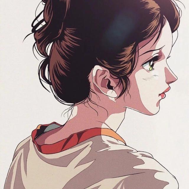 复古旧漫动漫惊艳个性女头，微信头像，复古旧漫动漫惊艳个性女头（一生温暖纯良）