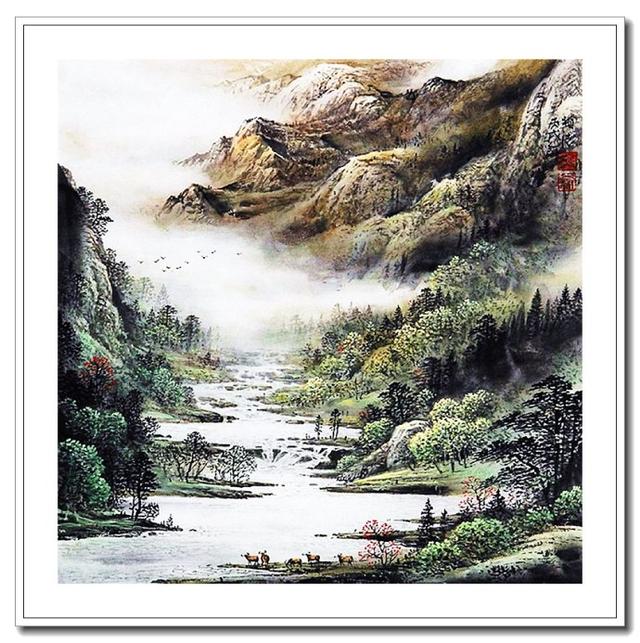 俞祖德山水画技巧，俞祖德画家《意境是山水画的特色》