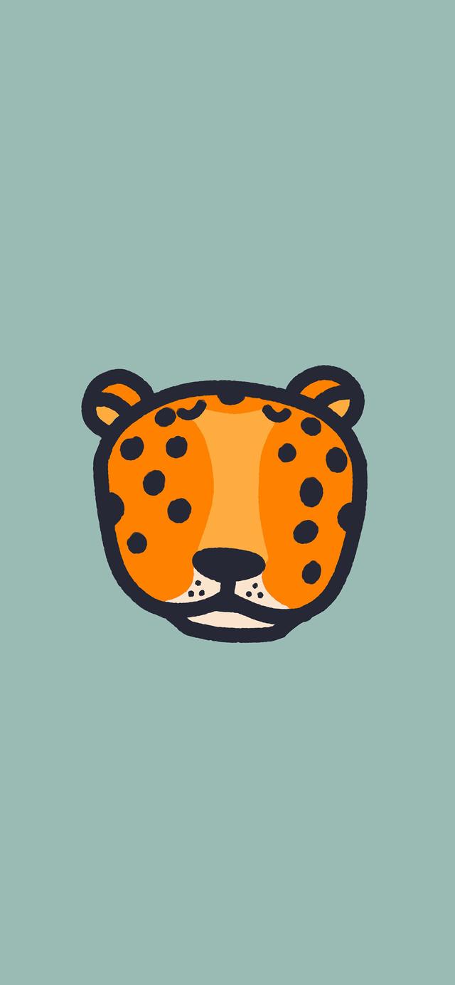 动漫头像 卡通动物，可爱动物卡通头像/那是谁啊？长得真好看微信（一组可爱小动物卡通手机壁纸）