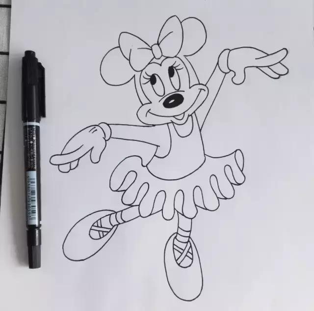 大耳朵图图简笔画，简笔画大耳朵图图简单画法（迪斯尼经典动画之米奇、米老鼠最简单的画法）