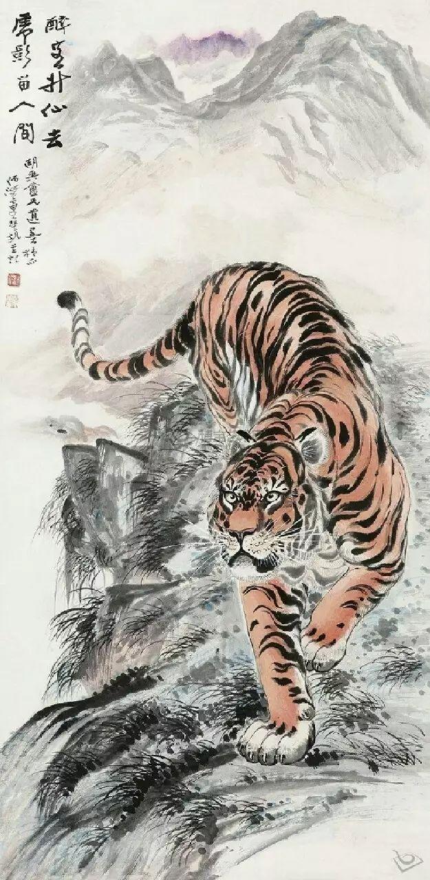 哪位著名画家擅长画虎，哪位著名画家擅长画虎画（“被埋没的画虎大师”胡爽庵）
