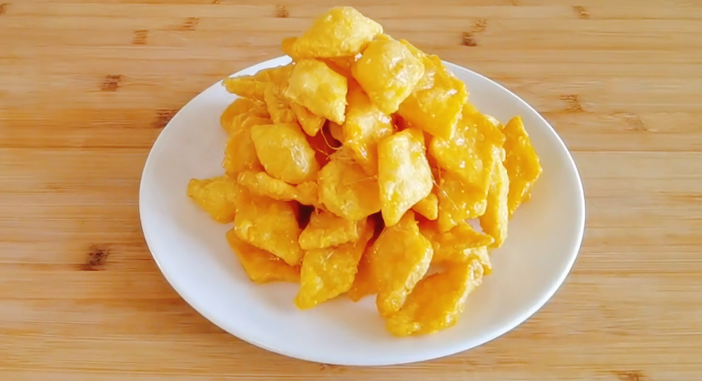 圖片[9]-【拉絲脆皮雞蛋】做法步驟圖 3個雞蛋做一盤 個個鼓大泡-起舞食譜網