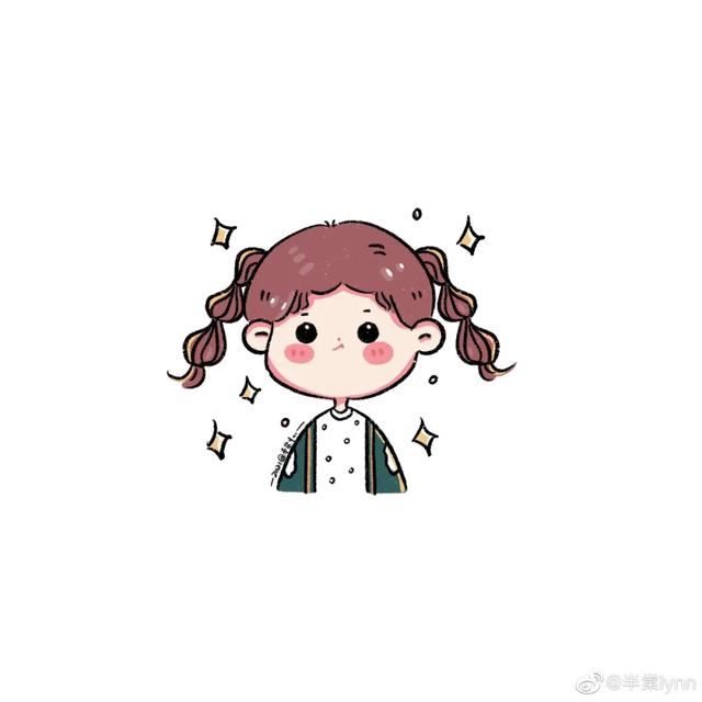 简笔画头像/可爱微信，简笔画头像/可爱（简笔画线条头像）