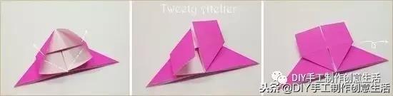 手工折纸折书签教程，折纸手工简单书签（DIY手工制作教程）