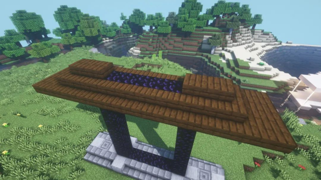 我的世界传送门，我的世界咋做传送门（这样帅气的传送门才符合高玩的身份）