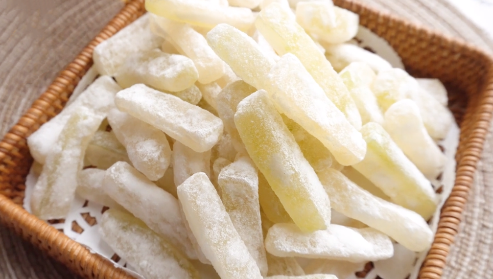 【冬瓜糖】做法步骤图 当零食也能做糕点 真好吃-起舞食谱网