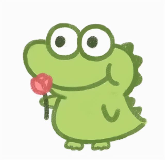 你们想要的鳄鱼头来喽，微信头像，你们想要的鳄鱼头来喽（卡通头像，可可爱爱小鳄鱼）