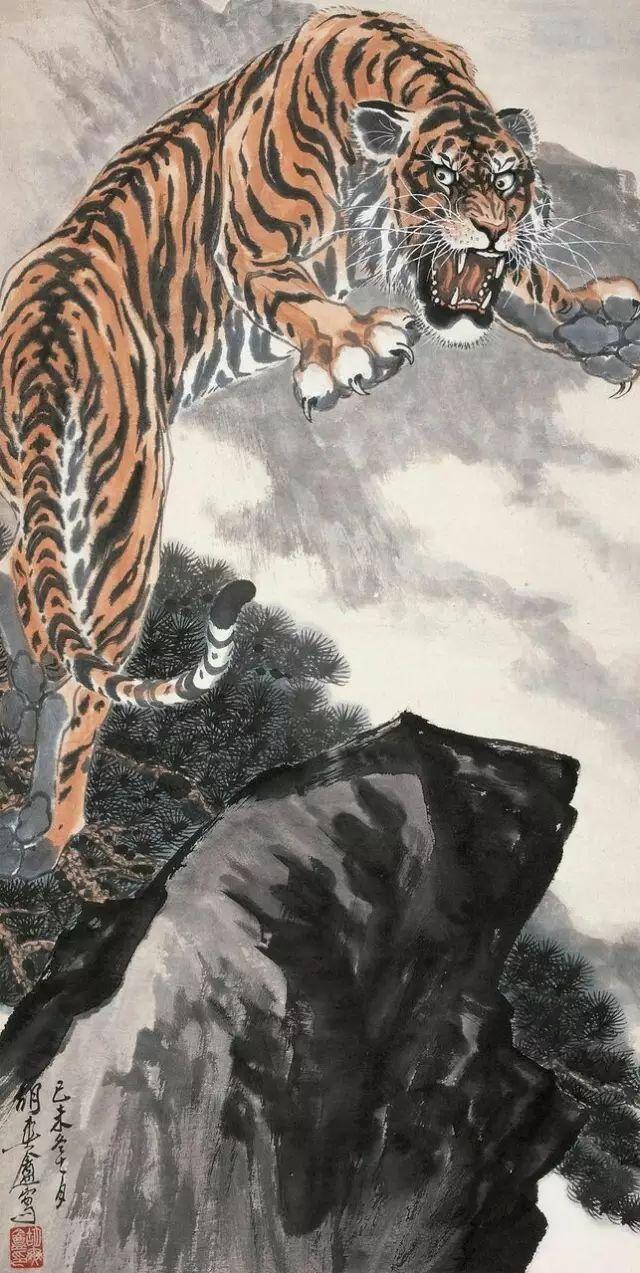 哪位著名画家擅长画虎，哪位著名画家擅长画虎画（“被埋没的画虎大师”胡爽庵）