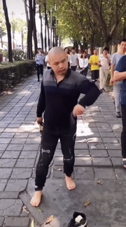 社会摇教程八步，社会摇八步教程（中国精神小伙VS日本暴走族）