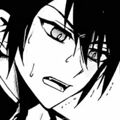 男生黑白动漫头像，男生动漫黑白头像微信（黑白动漫男头）