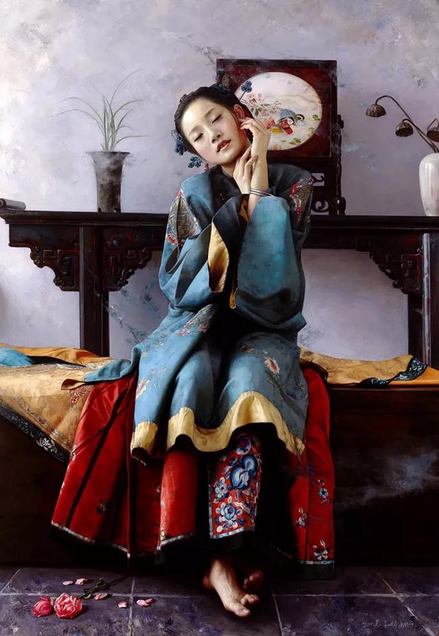 著名油画家,中国当代十大油画家(谁说不能用油画来画中国传统女子) 著名油画家,中国当代十大油画家(谁说不能用油画来画中国传统女子)