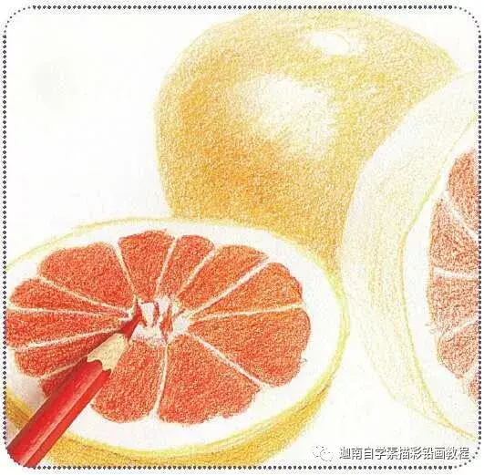 橙子怎么画简单又好看，绘画系列之教你如何画简易橙子（彩铅水果教程：好画易学的橙子）