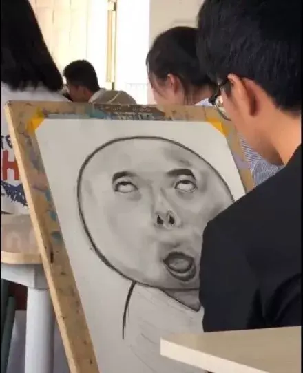 爆笑来袭 手绘表情包.，微信头像，爆笑来袭 手绘表情包.（气到美术老师飙泪的美术作业）