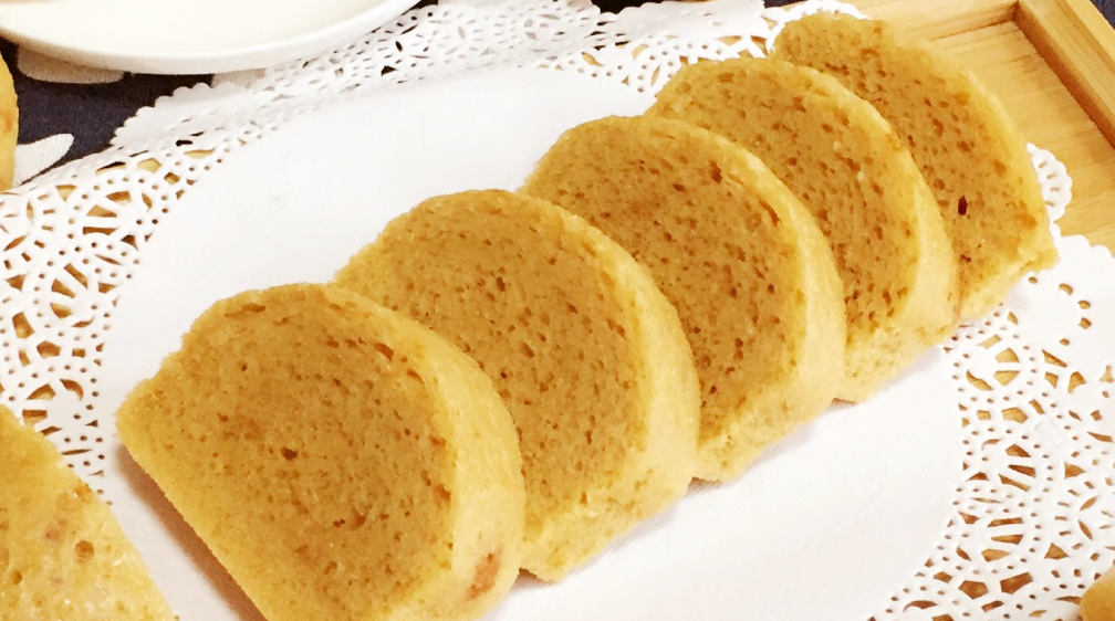 【红糖马来糕】做法步骤图 做成这美食 松软香甜特好吃-起舞食谱网