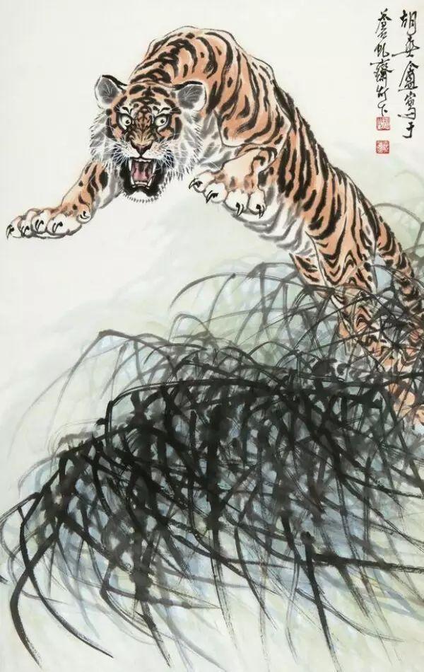 哪位著名画家擅长画虎，哪位著名画家擅长画虎画（“被埋没的画虎大师”胡爽庵）