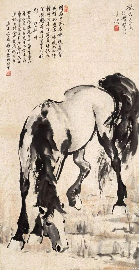 徐悲鸿擅长画什么，徐悲鸿爱画什么（徐悲鸿 国画辑录欣赏）