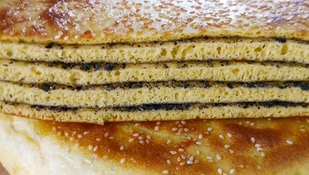 圖片[9]-【紅薯芝麻千層餅】做法步驟圖 柔軟多層 孩子特愛吃-起舞食譜網(wǎng)