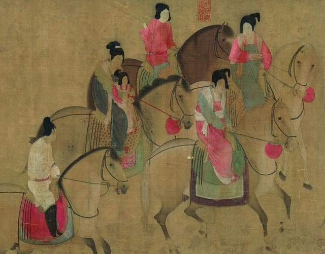 虢国夫人是谁，虢国夫人是谁画的（《虢国夫人游春图》中）