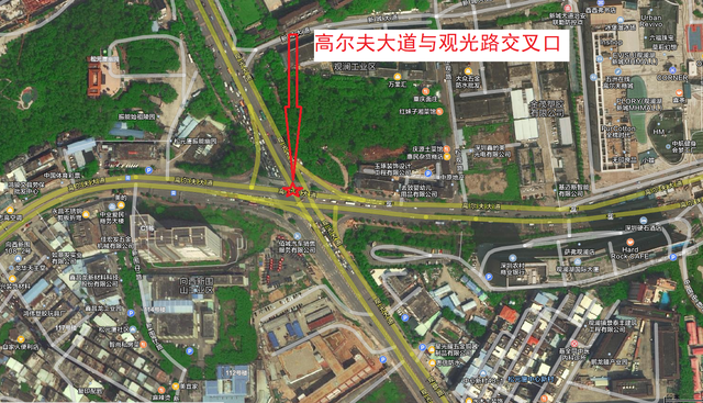 深圳限行摄像头分布图最新，深圳限行路段明细图（深圳市龙华区观澜街道限外摄像头分布图）