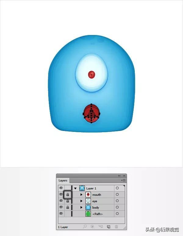ai虚线怎么画，AI里怎么画虚线（绘制呆萌外星人技巧）