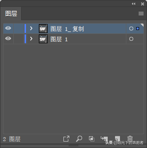 AI实例教程：AI复制方法，Ai中如何复制（“图层”操作<四>复制图层）
