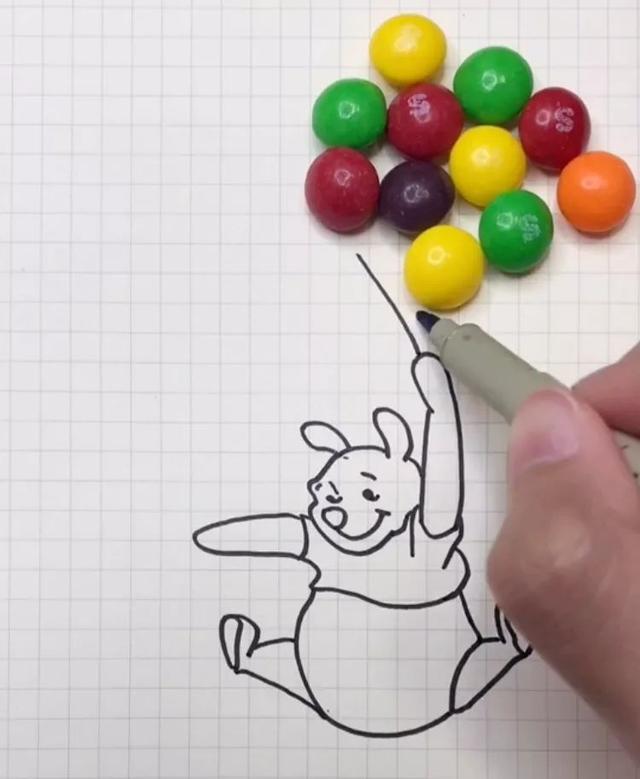 小熊维尼怎么画，动漫小熊维尼怎么画（教你画，可爱的小熊维尼~）