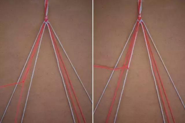 手链编织，手链编织教程 红绳 简单易学（毛线手链编织教程，一定要学会）