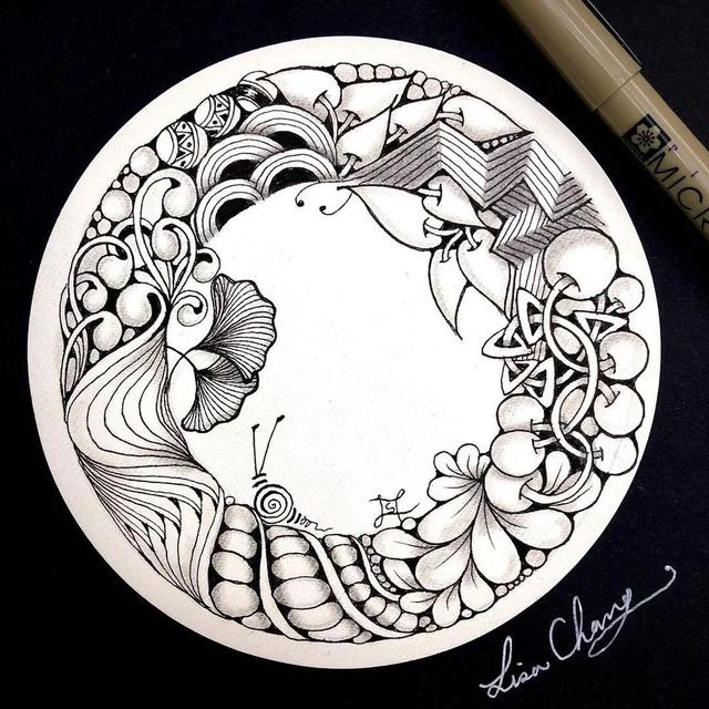 几步画出美丽画面，水粉画教程（5个步骤教你用最普通的笔）