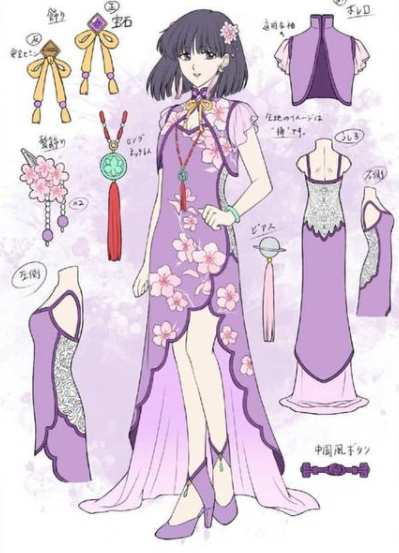 动漫女头 旗袍/可爱/优质，微信头像，安奈：动漫女头 旗袍/可爱/优质（当美少女战士穿上旗袍）