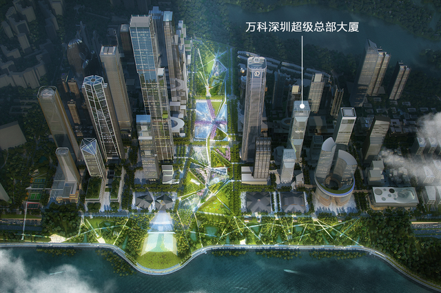 万科总部在哪里，万科集团的总部在哪里（建筑体量犹如交错的书籍）