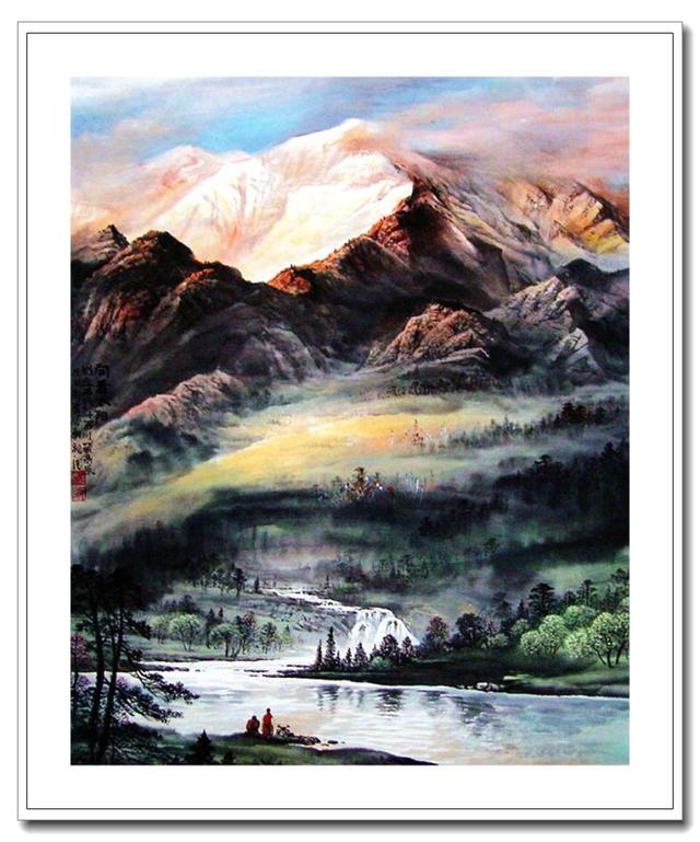 俞祖德山水画技巧，俞祖德画家《意境是山水画的特色》