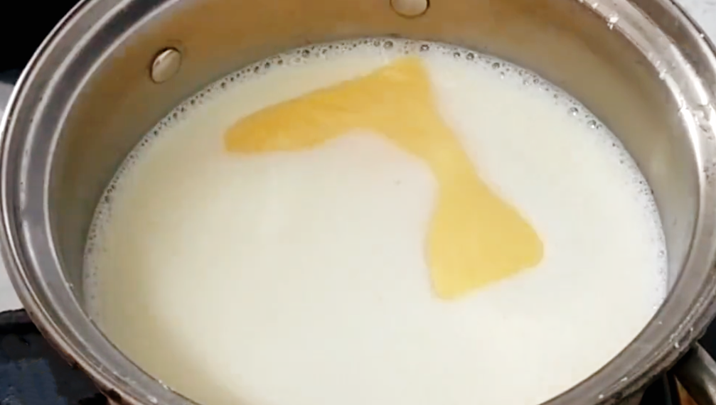 圖片[3]-【烤牛奶雞蛋糕】做法步驟圖 加2個雞蛋 外焦里嫩孩子愛吃-起舞食譜網