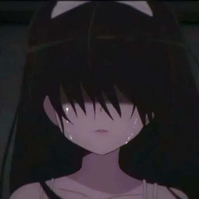 丧气图片，一组伤感忧郁动漫丧头